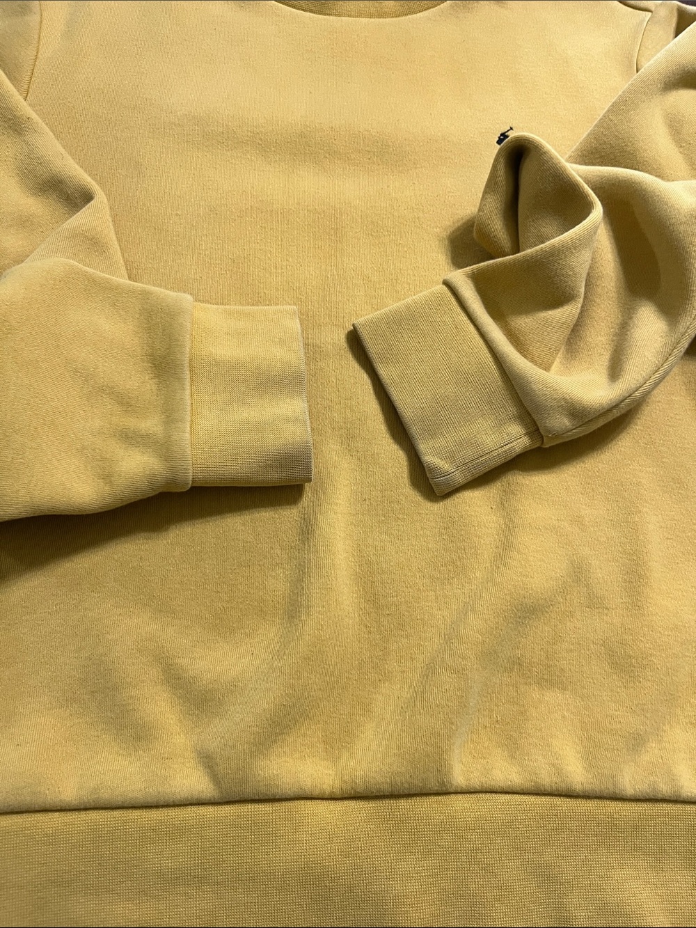 Polo by Ralph Lauren women’s Mustard Yellow Crewneck Sweatshirt - Picture 6 of 6